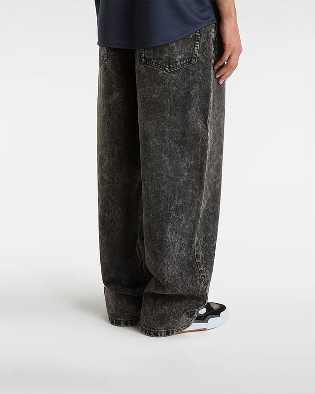 Calça Stonewash Baggy Black