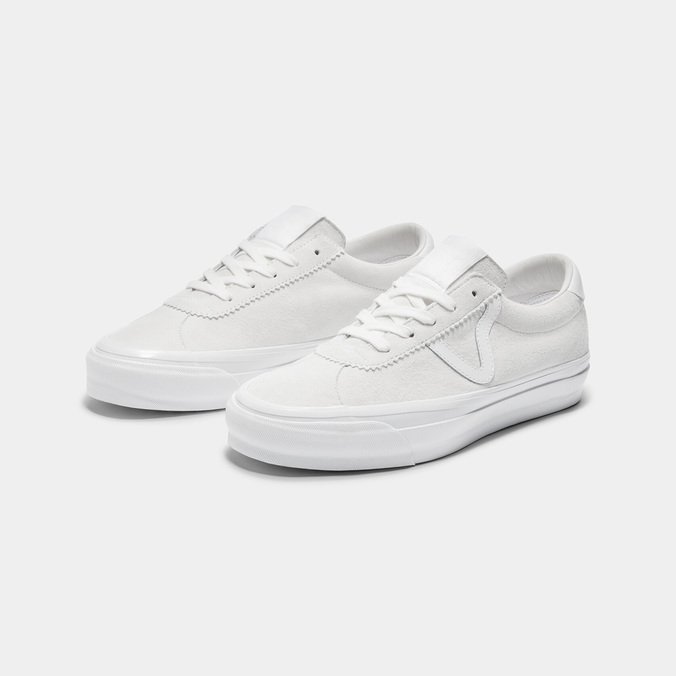 Tênis Sport Premium Lx Pig Suede White