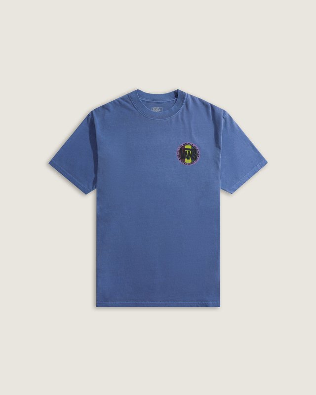 Camiseta Manga Curta Blotched Circle True Navy