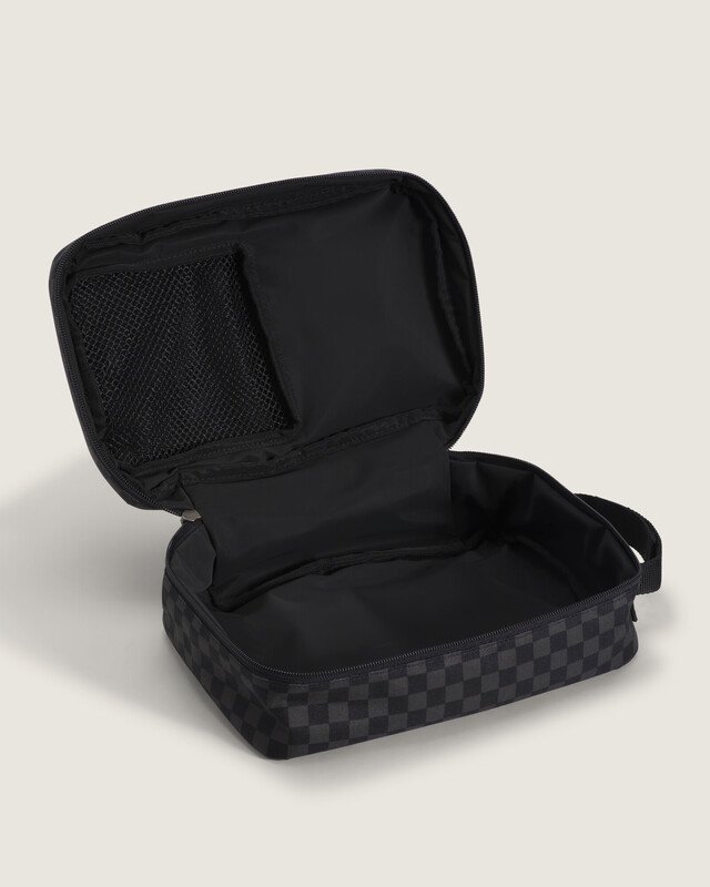 Bolsa Old Skool Black Charcoal Checkerboard