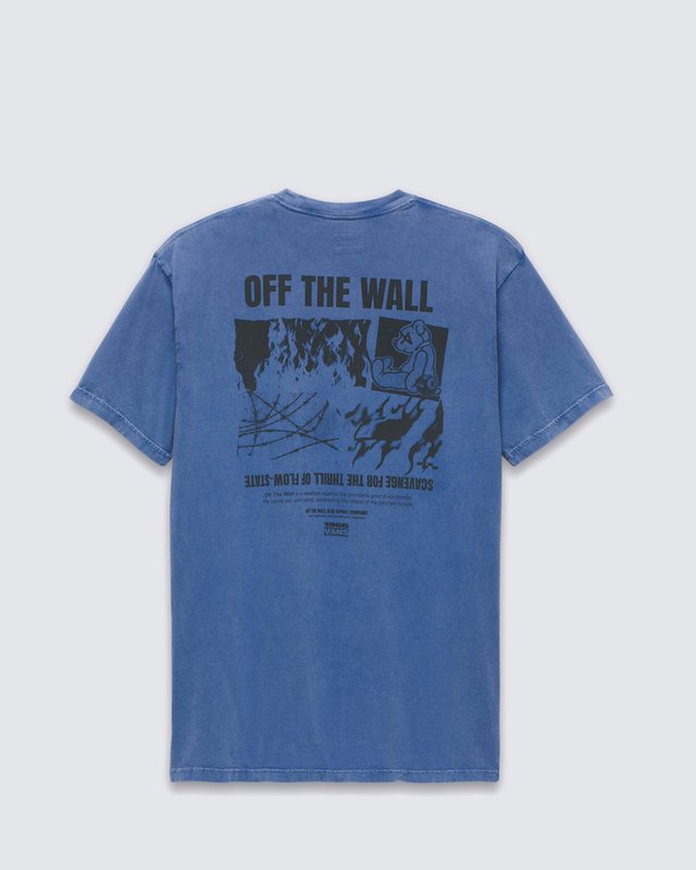 Camiseta Flow State Ss True Blue