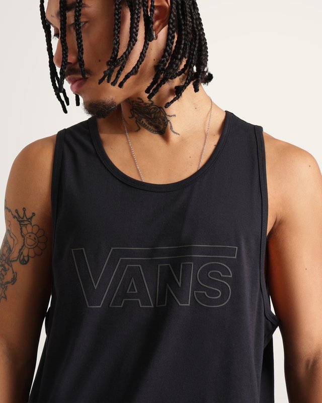 Regata Manga Curta Classic Drop V Black
