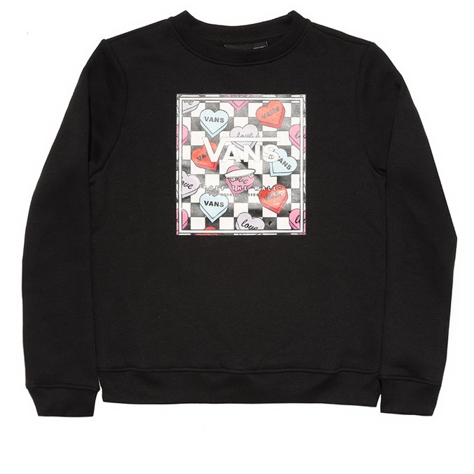 Moletom Candy Heart Hoodie Infantil Vans