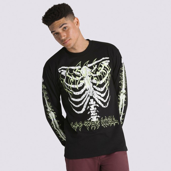 Camiseta Halloween Ls Black