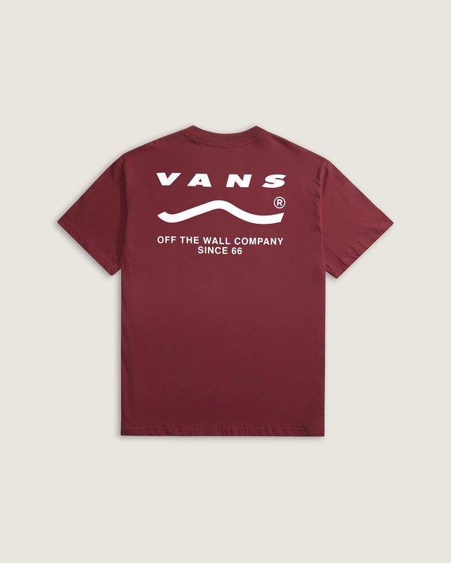 Camiseta Manga Curta Determined Bordeaux