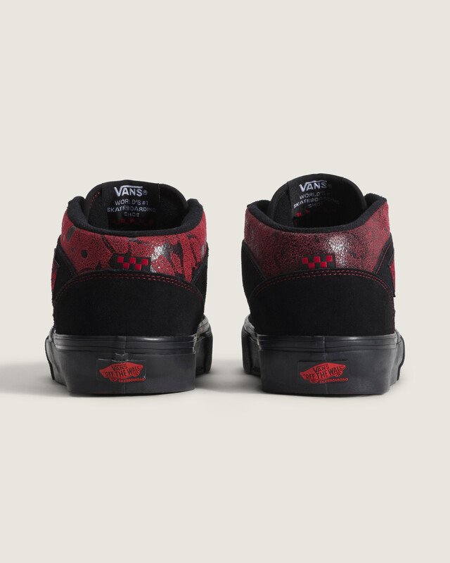 Tênis Skate Half Cab Halloween Saw Red Black