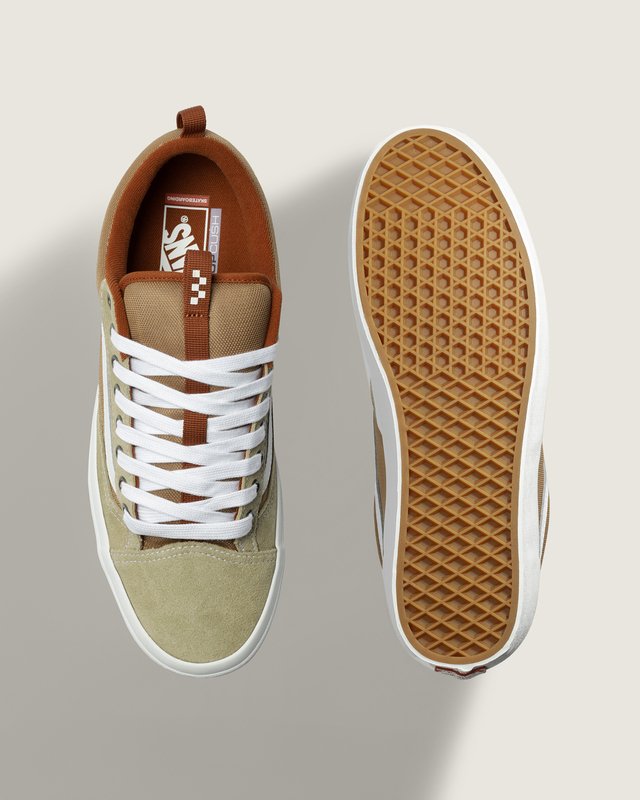 Tênis Skate Old Skool Khaki Burnt Orange