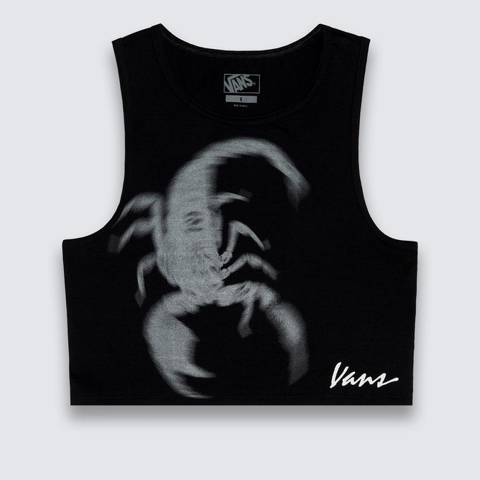 Regata Venom Fitted Crop Tank Black