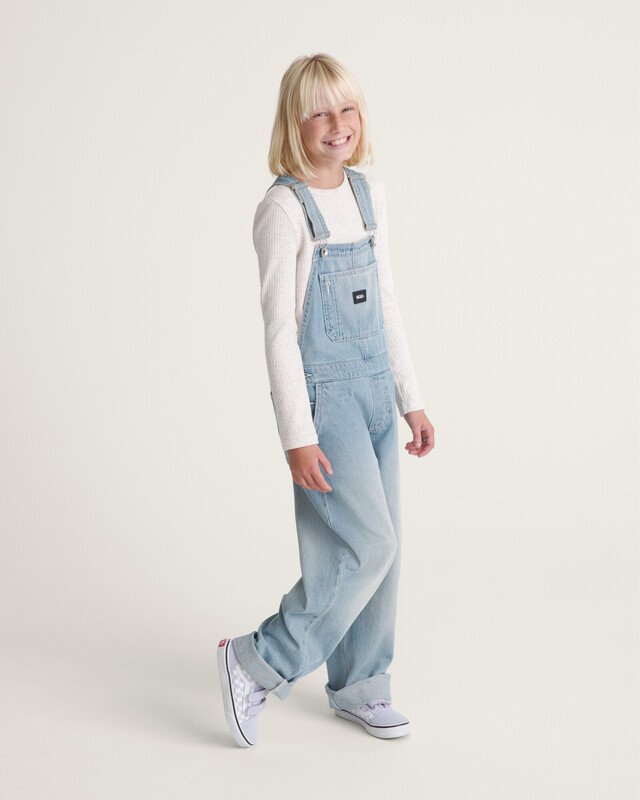 Macacão Sirelle Denim Stonewash Blue Infantil