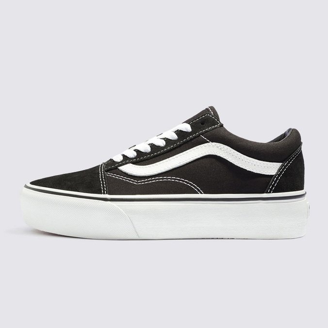 Tênis Old Skool Plataforma Black White
