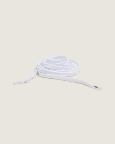 O Cadarço Vans Laces 36” White é um acessório confeccionado em 100% poliéster com 91 cm de comprimento. Pode ser usado em um tênis de 5-6 ilhoses de cada lado. Na cor branca, esse modelo combina com todos os seus clássicos. Vendido separadamente.