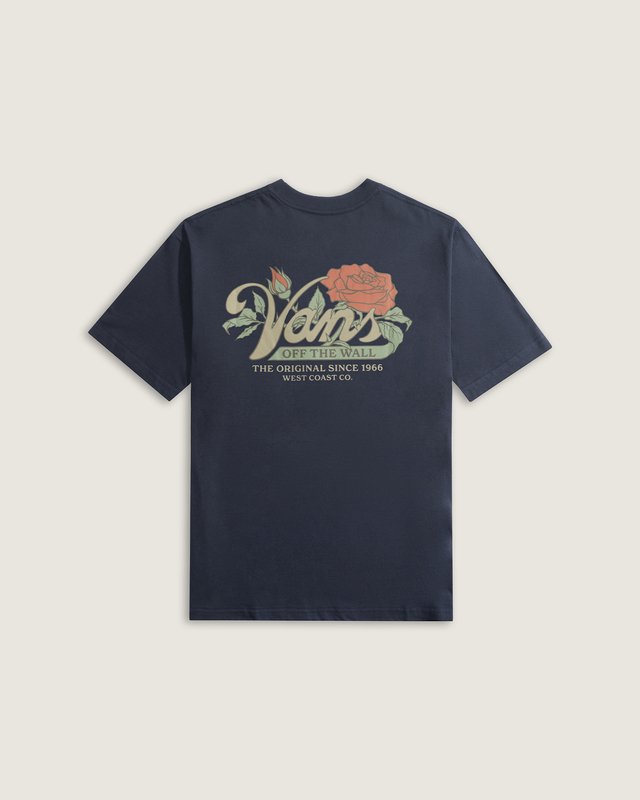 Camiseta Manga Curta Oldskool Bloom Navy