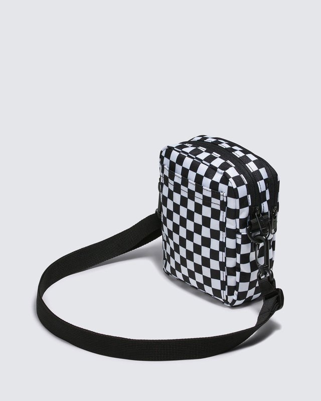 Bolsa Go Getter Crossbody Black White Checkerboard