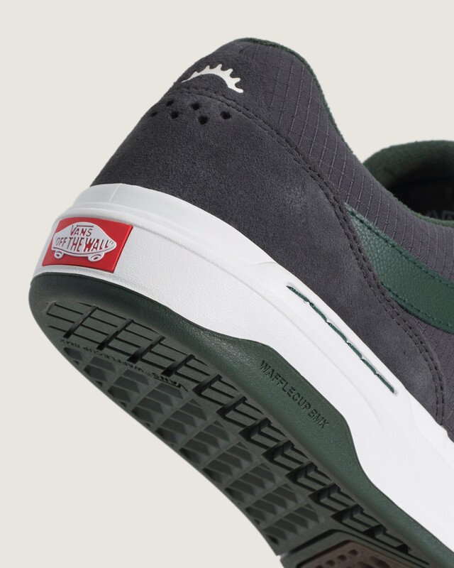 Tênis Bmx Proof Wafflecup Suede Canvas Sageleaf Green White
