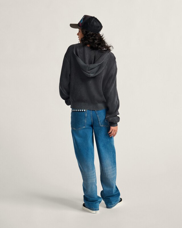 Casaco Ximeno Zip Sweater Black