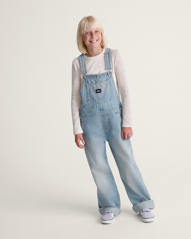 Macacão Sirelle Denim Stonewash Blue Infantil
