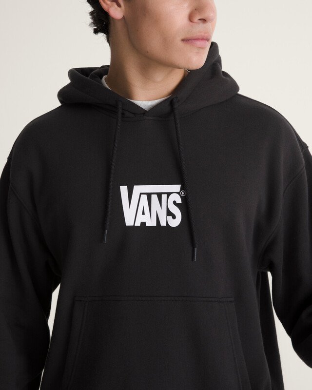 Moletom Com Capuz Stretch Logo Black | Vans