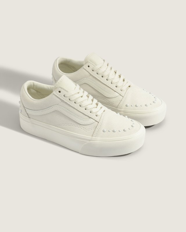 Tênis Old Skool Platform Pearls Marshmallow