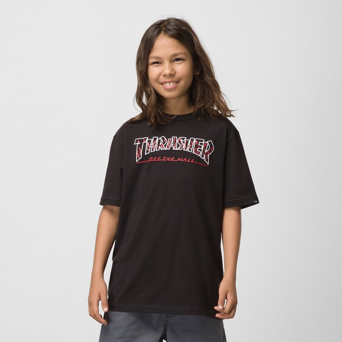 CAMISETA OTW LOGO SS INFANTIL VANS X THRASHER