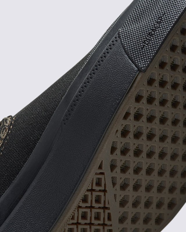 Tênis Bmx Slip-On Cult Black Gum