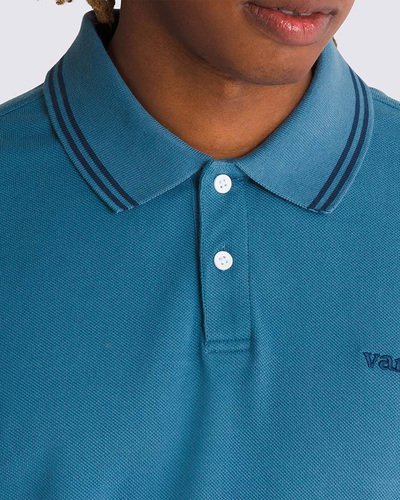 Camiseta Halecrest Polo S. Hero Authentic Copen Blue | Vans