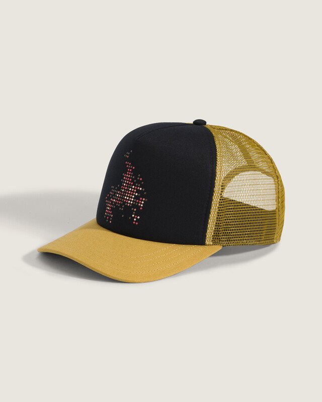 Boné Skate Flame Trucker Burnt Gold