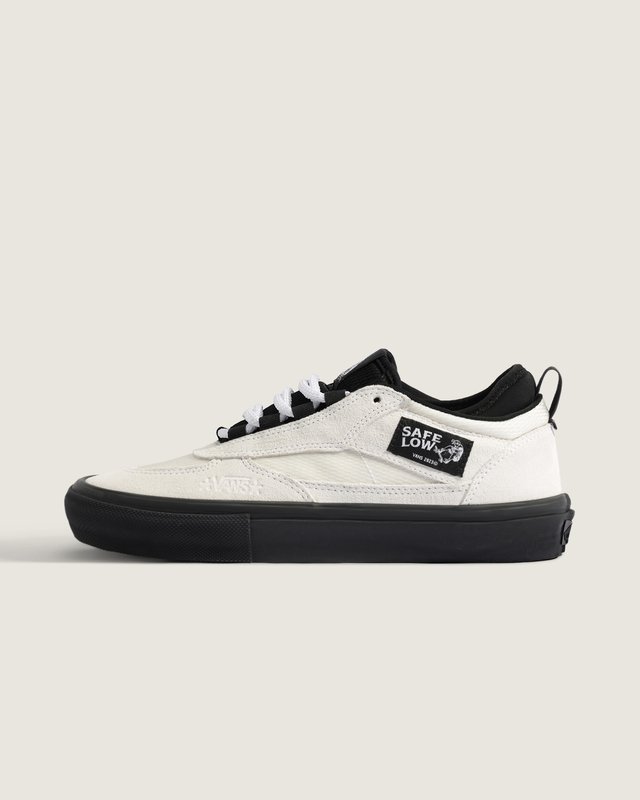 Tênis Pro Skate Safe Low Atiba Premium White Black