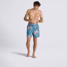 O Boardshort Primary Print Elastic Warm Weather Bluestone é uma versão moderna da bermuda de surf clássica. O modelo é resistente à água, possui cintura elástica com cordão que permite conforto o dia todo, tanto dentro quanto fora da água, traz bolsos nas costuras laterais com presilha para segurança. A equipe da Vans estabeleceu metas ambiciosas de sustentabilidade. Grandes ou pequenos, todos os esforços resultam em mudanças positivas. Para ganhar o logotipo do globo VR3 Checkerboard, pelo menos 30% do produto deve ser feito de um ou uma combinação de materiais reciclados, renováveis ??e/ou regenerativos. Para saber mais sobre a Vans® e sua jornada em direção a materiais sustentáveis, acesse www.vans.com.br/sustentabilidade.