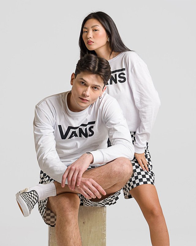 Camiseta Vans Classic White Black