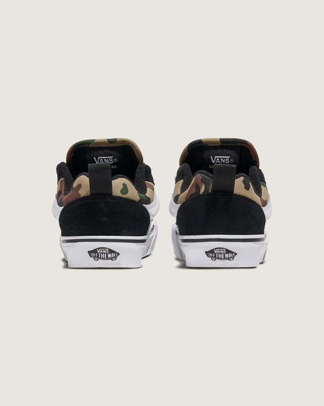 Tênis Knu Skool Kids Camo Black Green Infantil