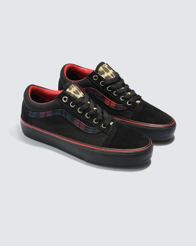Tênis Old Skool 90S Grunge Black