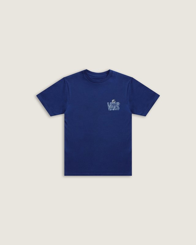 Camiseta Manga Curta Reggie Mischeif Royal Cobalt Infantil