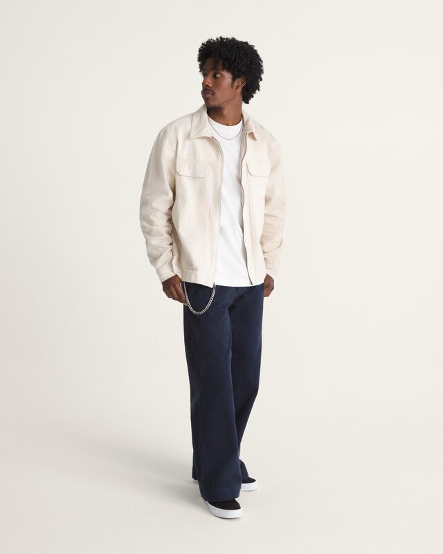 Jaqueta Mcavoy Ii Zip Station Natural Seed