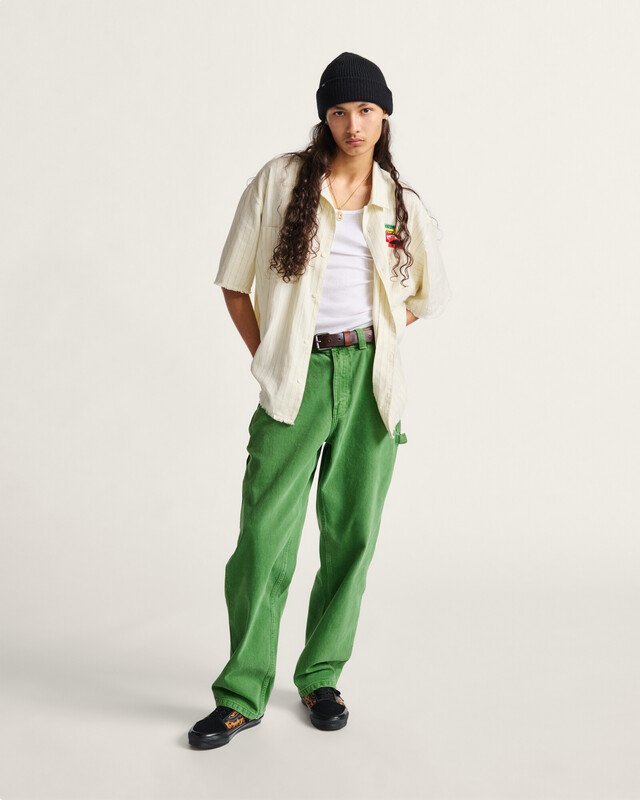 Calça Drill Chore Carpenter Loose Denim Lx Fairway