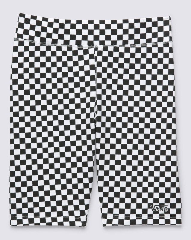 Bermuda Flying V Print Legging Checkerboard