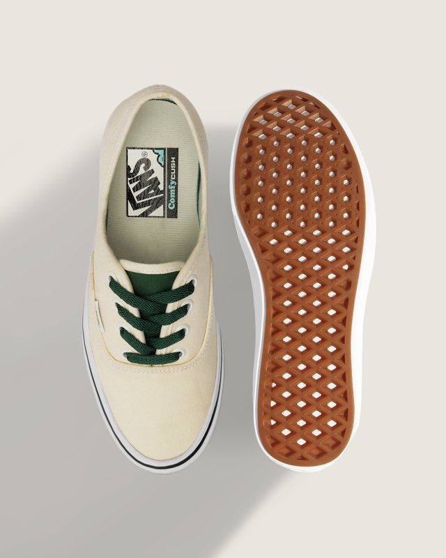 Tênis Authentic Comfycush Antique White Green