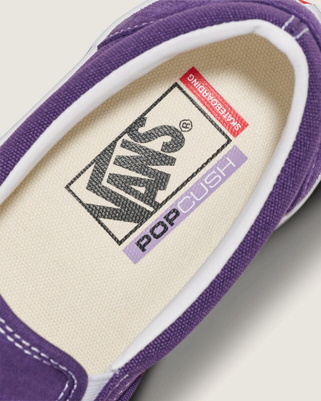 Tênis Slip-On Skate Purple Black