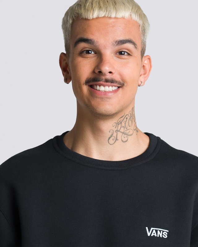 Moletom Core Basic Crew Fleece Blacks
