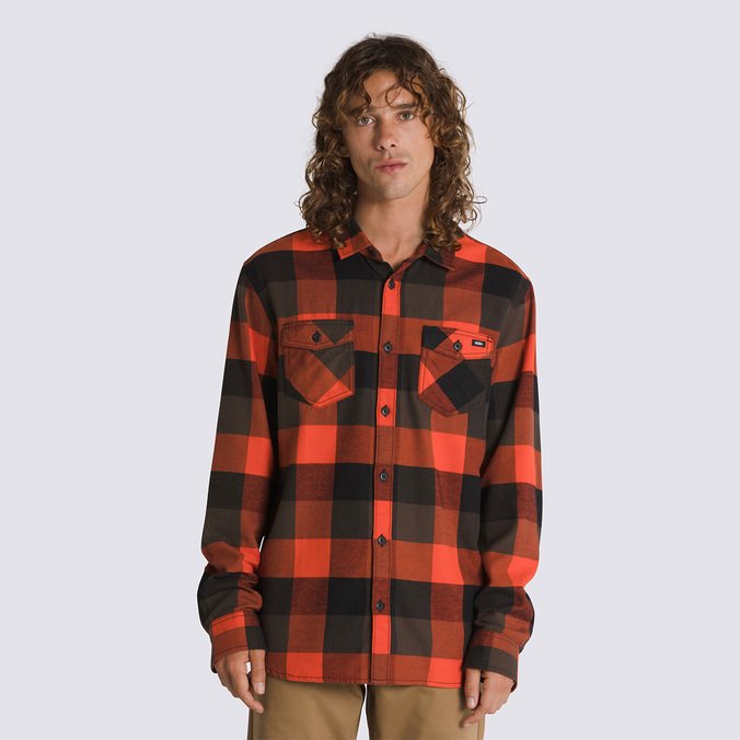 Camisa Box Flannel Classic LS Black Fiesta