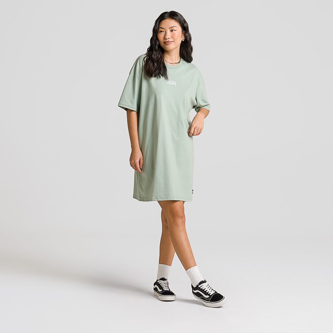 Vestido Vee Iceberg Green