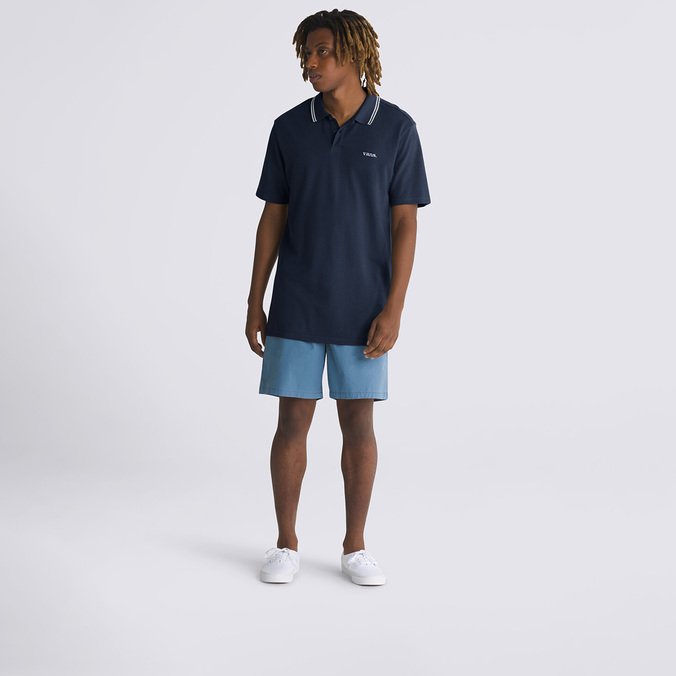 Camiseta Halecrest SS Polo Dress Blues