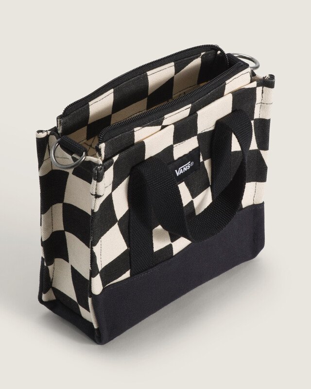 Bolsa Tote Lil Pergs Marshmallow Checkerboard