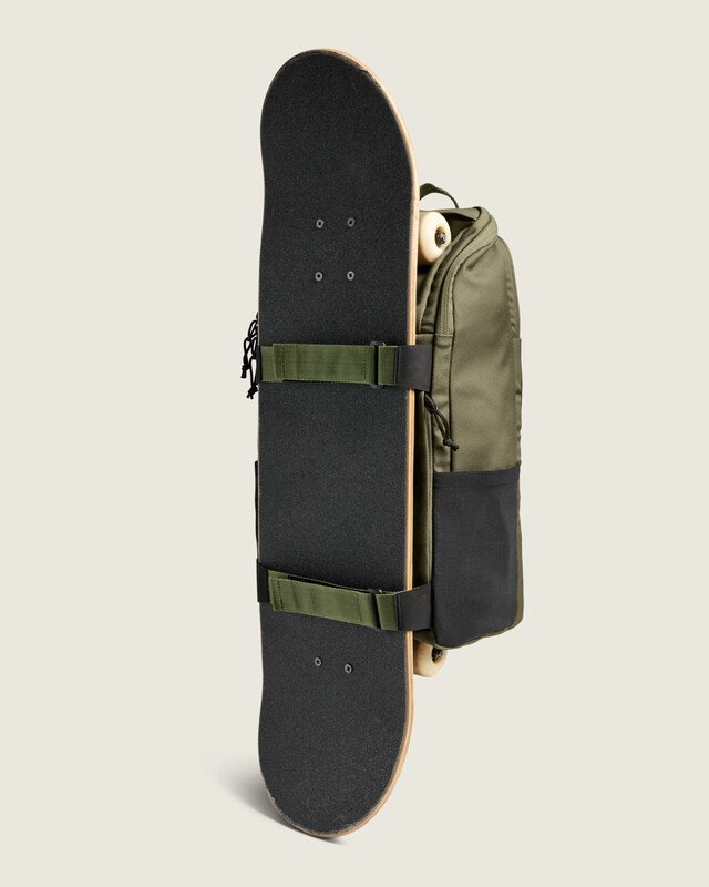 Mochila Obstacle Skatepack Olive Brown