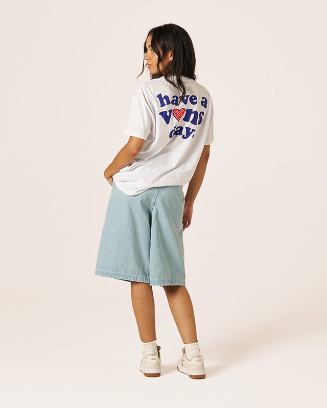 Camiseta Manga Curta Vans Day White