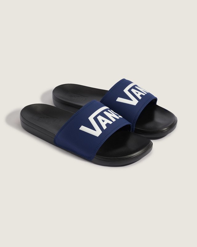 Chinelo La Costa Slide On  Deep Indigo Black