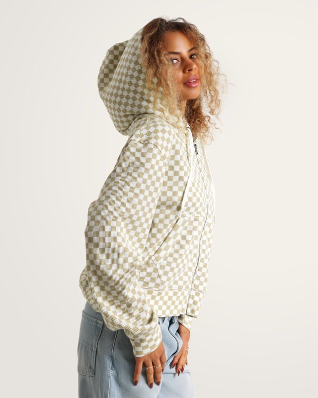 Moletom Pierce Shrunken Full Zip Marshmallow