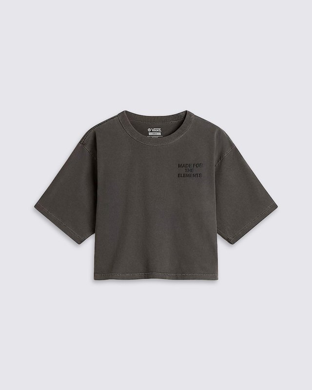 Camiseta Mte Trail Boxy Tee SS Crosspath Black