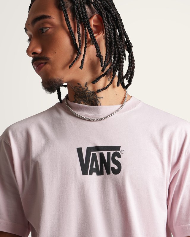 Camiseta Manga Curta Stretch Logo Pale Petal