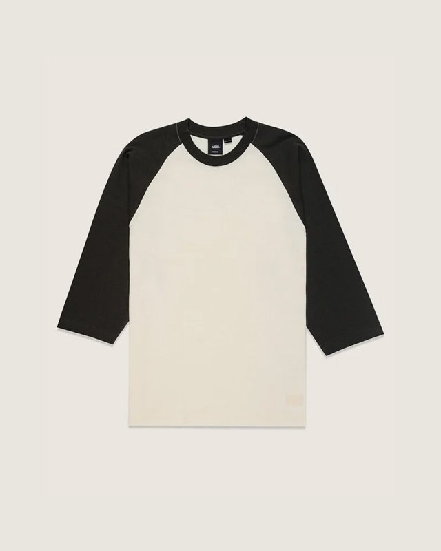 Camiseta Manga 3/4 Lx Raglan Faded Black Egret
