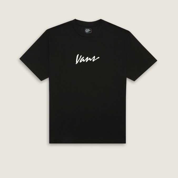 Camiseta Classic Script Ss Black White